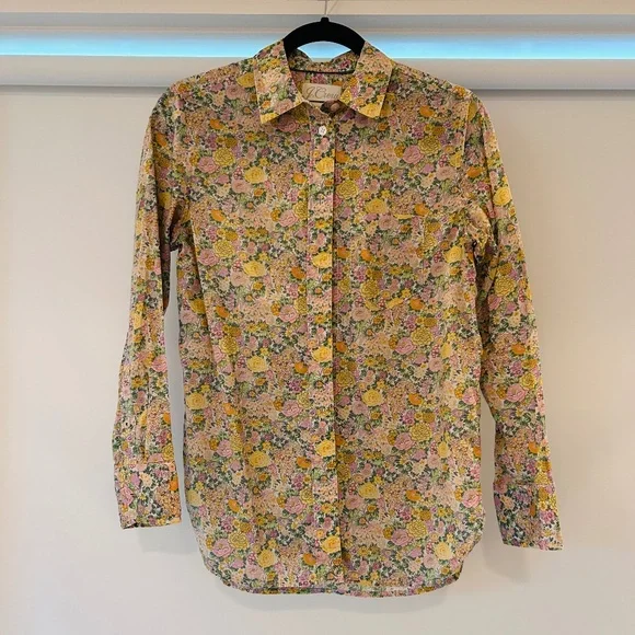 J.Crew Classic-fit Button-up Shirt in Liberty® Elysian Day Floral - Picture 3 of 4